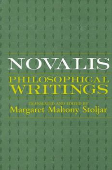 Hardcover Novalis: Philosophical Writings Book