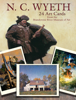 Paperback N. C. Wyeth 24 Art Cards: From the Brandywine River Museum of Art Book