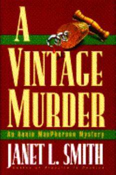 Hardcover A Vintage Murder Book