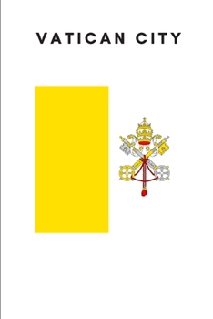 Paperback Vatican City: Country Flag A5 Notebook to write in with 120 pages Book