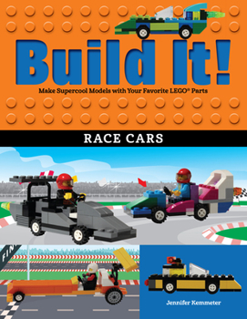 Paperback Build It! Race Cars: Make Supercool Models with Your Favorite Lego(r) Parts Book