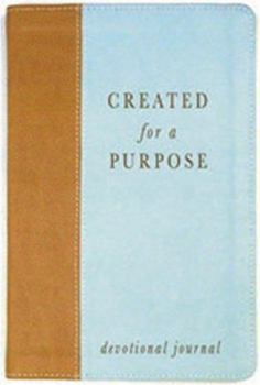 Imitation Leather Created for a Purpose: Devotional Journal Book
