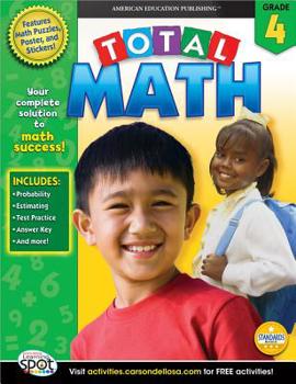 Paperback Total Math, Grade 4 Book