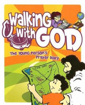 Paperback Walking with God: The Young Person's Prayer Diary Book