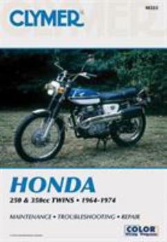 Paperback Honda 250-350cc Twins 64-74 Book