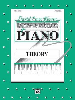 Paperback David Carr Glover Method for Piano Theory: Primer Book