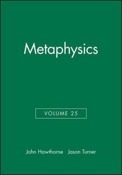 Paperback Metaphysics, Volume 25 Book