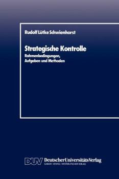 Paperback Strategische Kontrolle [German] Book