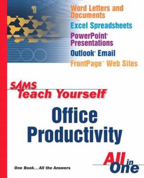 Paperback Sams Teach Yourself Office Productivity All in One Book