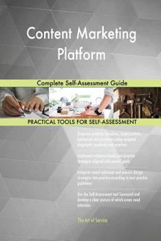 Paperback Content Marketing Platform Complete Self-Assessment Guide Book