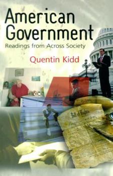 Paperback American Government: Readings from Across Society Book