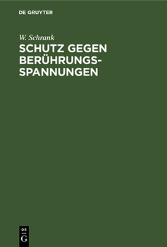 Schutz Gegen Berührungsspannungen (German Edition)