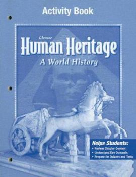 Paperback Human Heritage, Activity Workbook, Student Edition Book