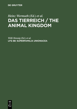 Hardcover Superfamilia Unionacea [German] Book