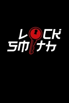 Lock smith: 6x9 Locksmith | blank with numbers paper | notebook | notes