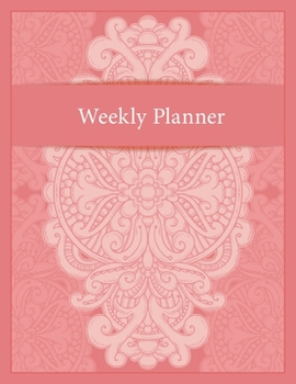 Paperback Weekly Planner: 8.5" x 11" No date, weekly planner with space for weekly notes and to-do lists. Book