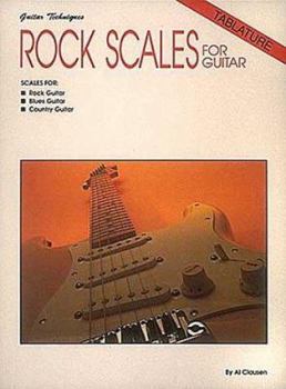 Paperback Rock Scales For Guitar: With Tablature Book