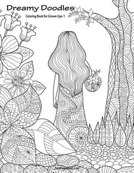 Paperback Dreamy Doodles Coloring Book for Grown-Ups 1 Book