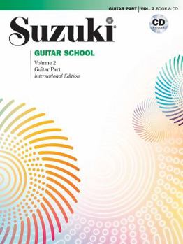 Paperback Suzuki Guitar School, Vol 2: Guitar Part, Book & CD Book