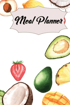 Paperback Meal Planner: Grocery List With Weekly Meal Planner Book