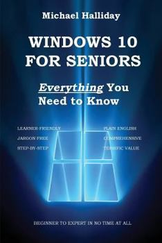 Paperback Windows 10 For Seniors Book