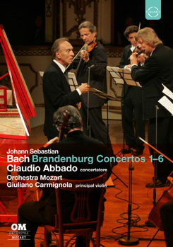 DVD J.S. Bach: Brandenburg Concertos 1-6 Book