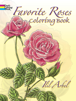 Paperback Favorite Roses Coloring Book