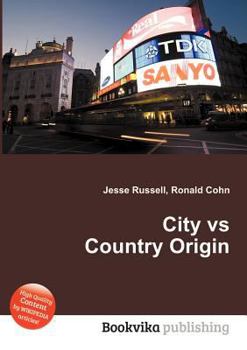 Paperback City Vs Country Origin Book