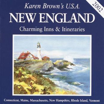 Paperback Karen Brown's New England: Charming Inns & Itineraries Book