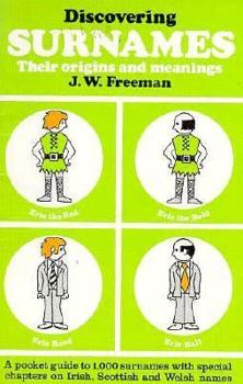 Paperback Discovering Surnames Book