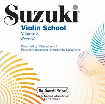 Audio CD Suzuki Violin School, Vol 8 Book