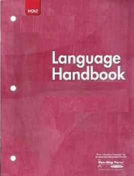 Paperback Holt McDougal Literature: Language Handbook Grade9 Book