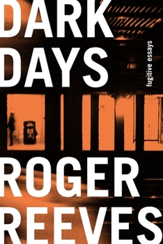 Hardcover Dark Days: Fugitive Essays Book