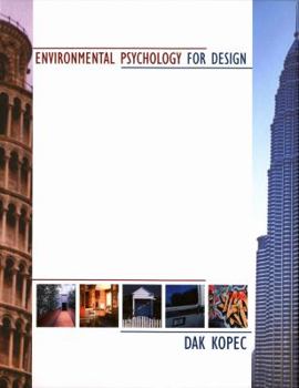 Hardcover Enviromental Psychology for Design Book