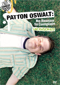 DVD Patton Oswalt: No Reason to Complain Uncensored Book