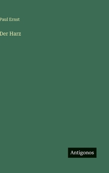 Hardcover Der Harz [German] Book