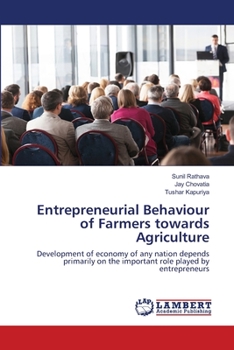 Paperback Entrepreneurial Behaviour of Farmers towards Agriculture Book
