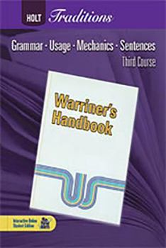 Paperback Holt Traditions: Vocabulary Workshop: Student Edition Third Course Book