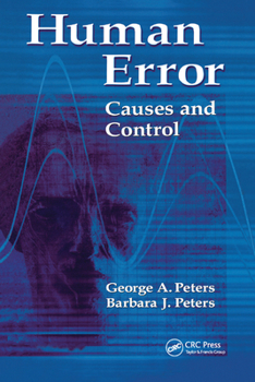 Paperback Human Error: Causes and Control Book