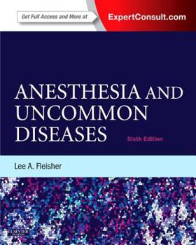 Hardcover Anesthesia and Uncommon Diseases: Expert Consult - Online and Print Book