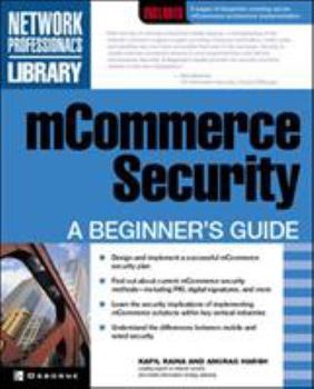 Paperback McOmmerce Security: A Beginner's Guide Book