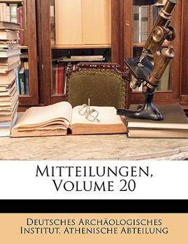 Paperback Mitteilungen, Volume 20 [German] Book