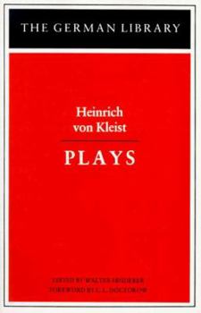Paperback Plays: Heinrich von Kleist Book