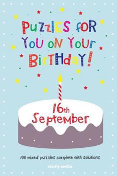 Paperback Puzzles for you on your Birthday - 16th September Book