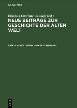 Hardcover Alter Orient Und Griechenland [German] Book