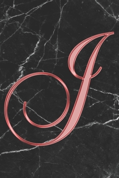 Paperback J Journal: A Monogram J Initial Capital Letter Notebook For Writing And Notes: Great Personalized Gift For All First, Middle, Or Book