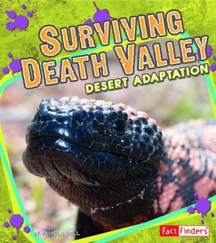 Library Binding Surviving Death Valley: Desert Adaptation Book