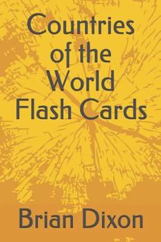 Paperback Countries of the World Flash Cards Book