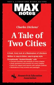 Paperback Tale of Two Cities, a (Maxnotes Literature Guides) Book