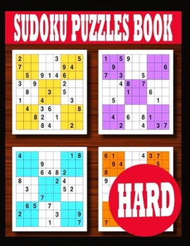 Paperback Sudoku Puzzle Book: Hard Sudoku Puzzle Book including Instructions and answer keys - Sudoku Puzzle Book for Adults Book